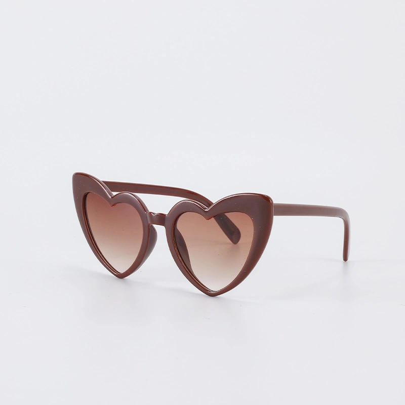 Heart-Shaped Personalized Trend Sunscreen Sunglasses for Women