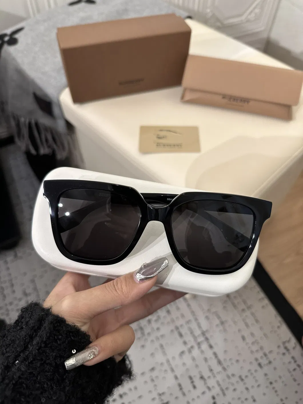 Quality Trending Shades Glasses Sunglasses UV Protection Sun Glasses Designer Square Eyewear