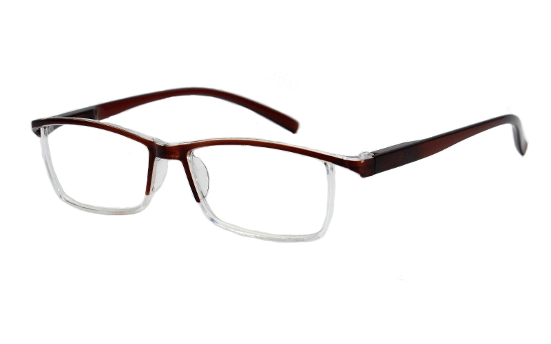 Factory Customized Classic Men Square Frame Fashionable and Affordable PC Reading Glasses