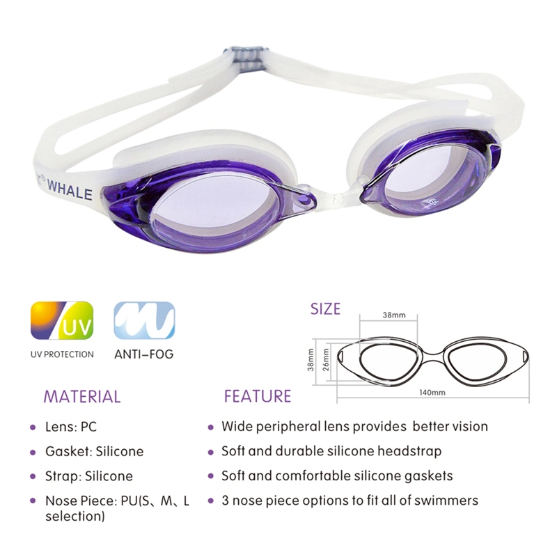 Optical Swimming Goggles Different Diopter Lenses Prescription Myopia Swim Glasses