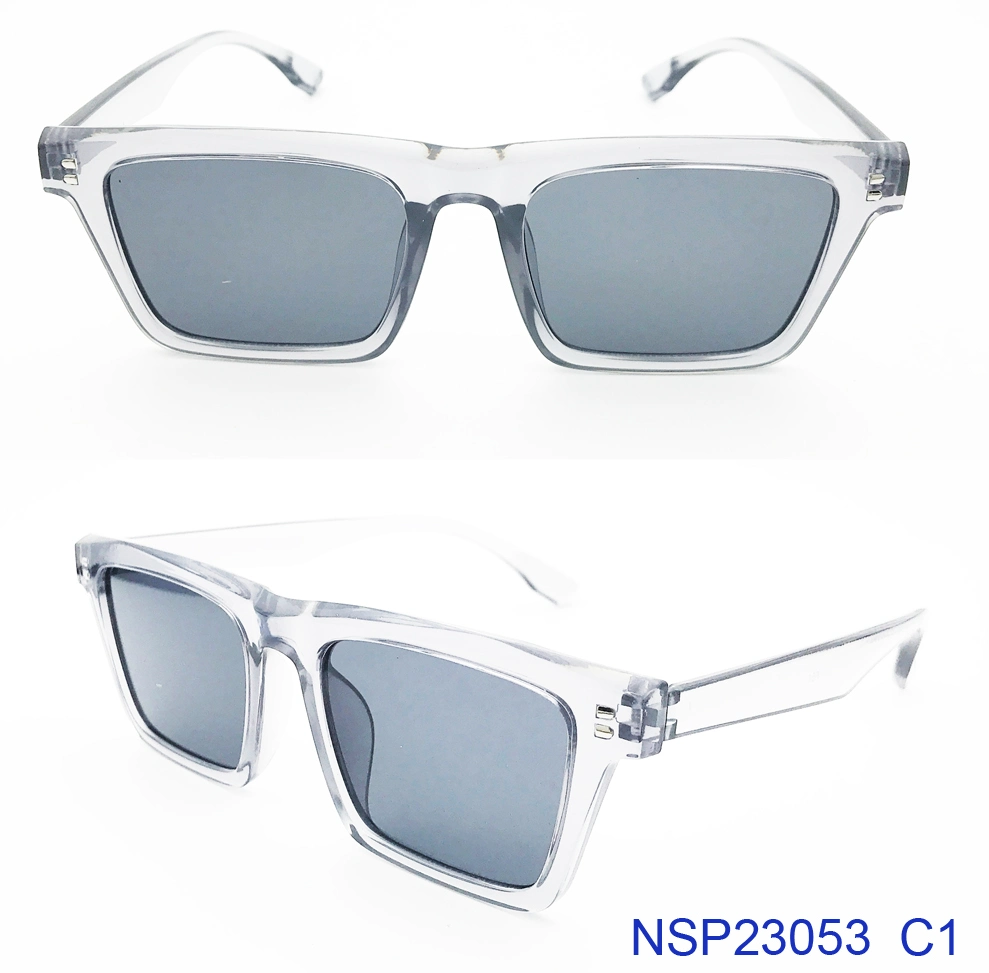 2023 Popular New Outdoor Designer Women Men Luxury Fashion Small Square Retro Ladies Personality PC Fram High Quality Transpraent Sunglasses