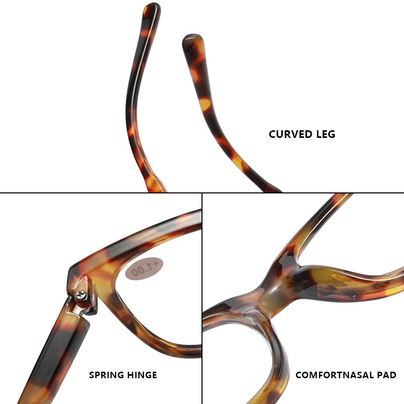 Factory OEM Comfortable Eyewear Acceptable Designer Custom Logo Fashion PC Frames Women Men Reading Glasses