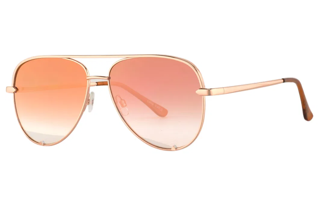 Custom OEM Trendy Classic Metal Eyewear Stainless Steel Polarized Sunglasses
