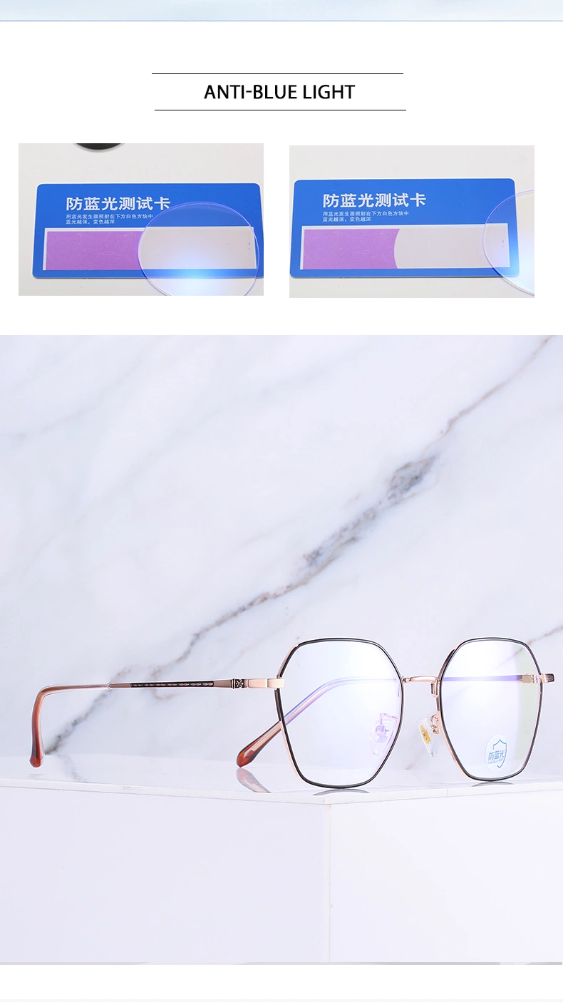 Titanium Alloy Glasses Men Prescription Women Myopia Optical Screwless Eyewear Gold Metal Memory Titanium Rectangle Men&prime;s Gold Glasses