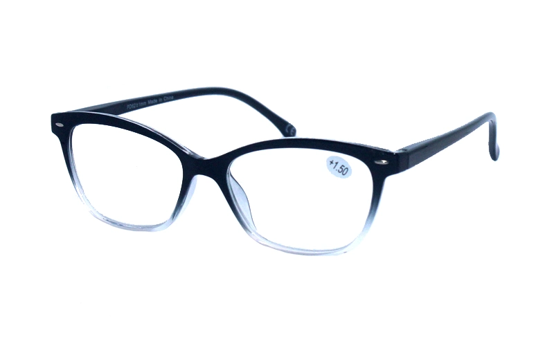 Cat Eye Gradient Translucent Progressive Lens Reading Glasses