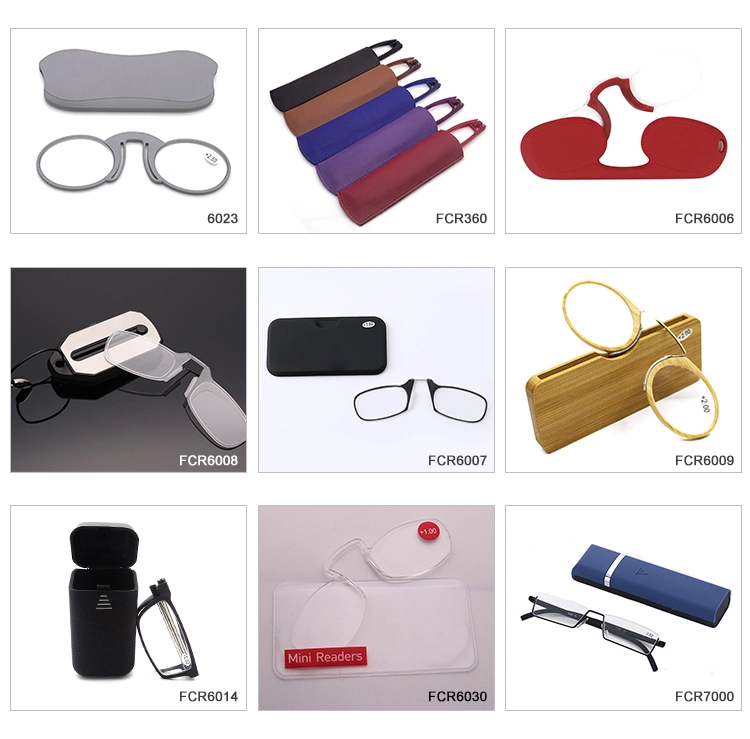 Unique Adjustable Wholesale Folding Tr90 Reading Glasses with Case