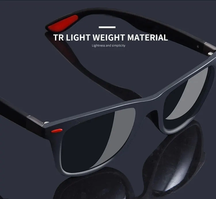 Factory Hot Sale Men Women Square Frame Driving Sun Glasses Brand Designer UV400 Polarized Driving Sunglasses Goggles Men