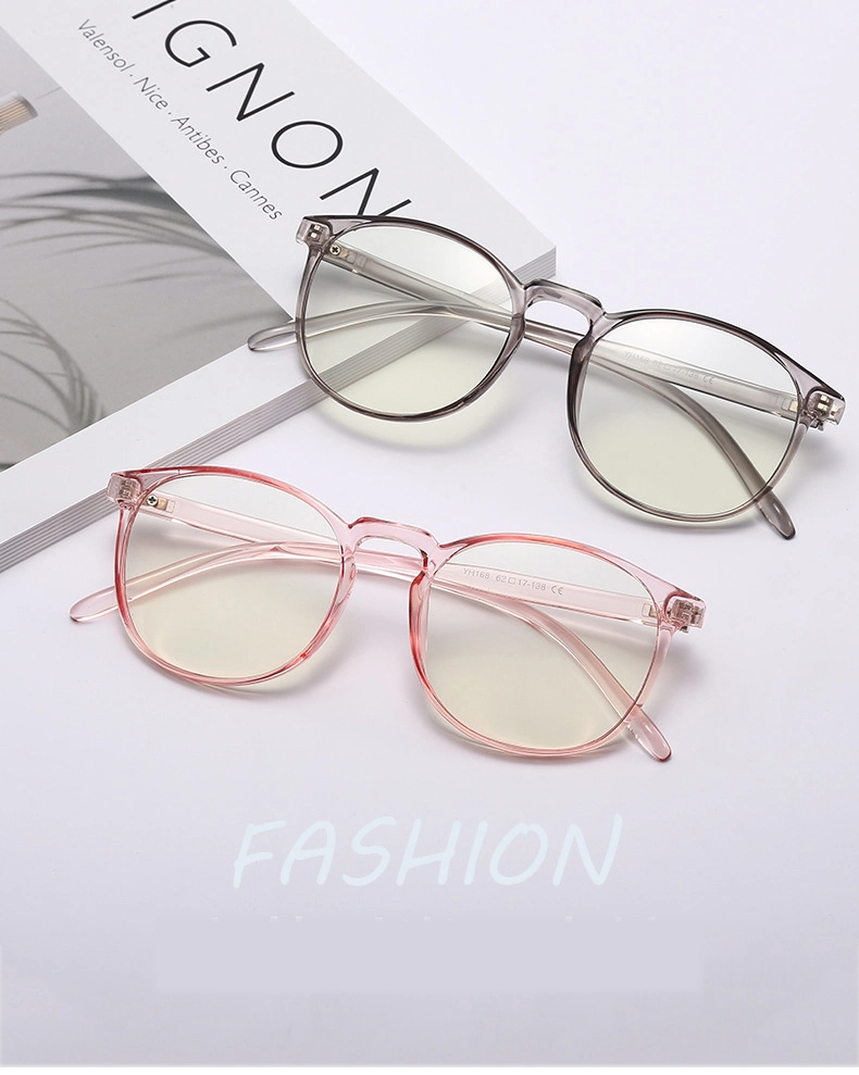 2023 Hot Selling Wholesale Cheap Round Anti Blue Light Frame Eyewear Cat Eye Frames Computer Gaming Fashion Optical Glasses