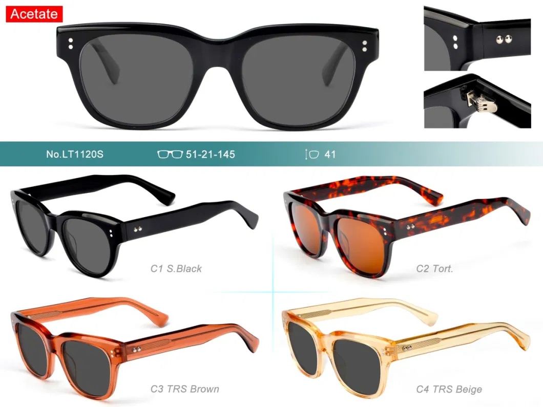 Wholesale Eyeglasses Manufacturer UV400 Polarized Lens Sunglasses for Men and Women Shades