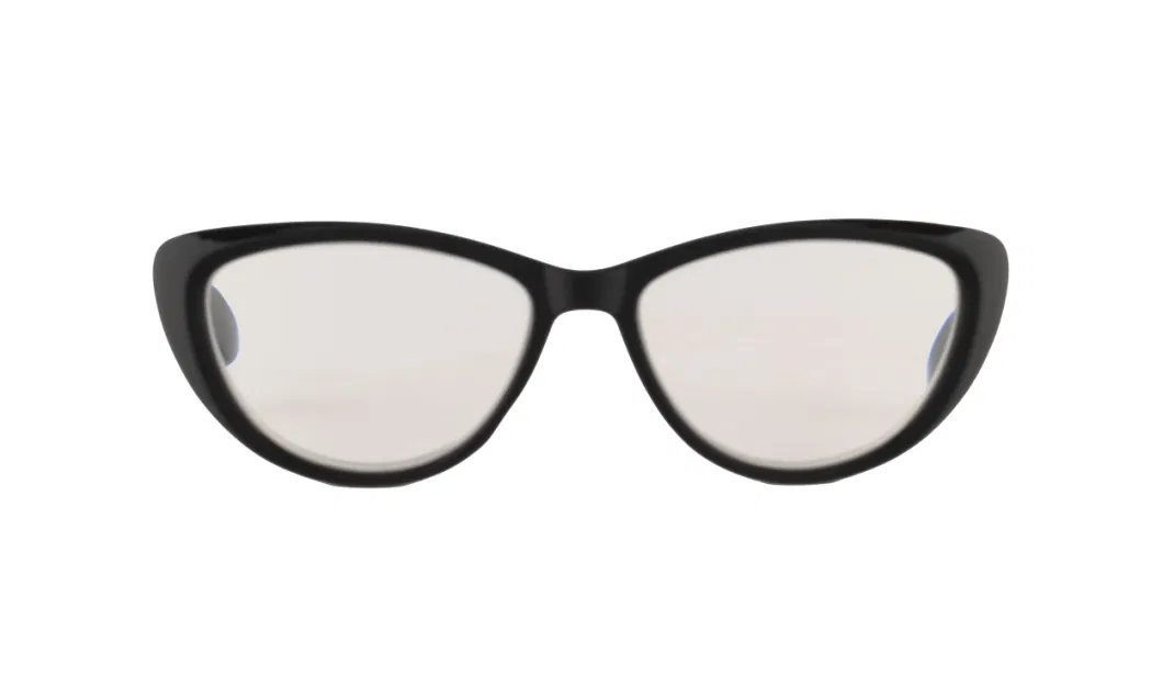 New Fashion Metal Half Frame Designed Heart Cat Shape Reading Glasses