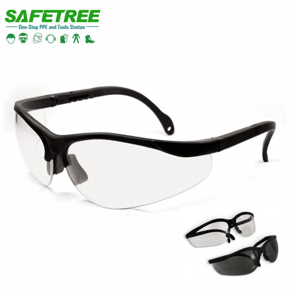 Safetree CE En166 Safety Spectacles, Eye Protection, Anti Fog Anti Scratch Safety Glasses Gt2098