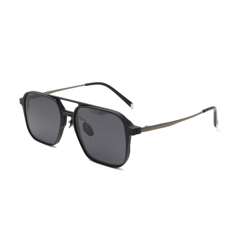 PC Polarized Mirror Night Vision Glasses Magnetic Clip on Sunglasses for Men