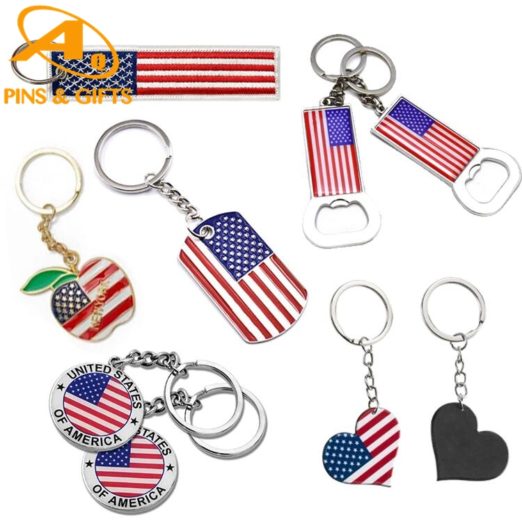 Personalized Rubber for Advertising Souvenir Gifts Cartoon Figure Crystal Acrylic Metal Keychain as Collection