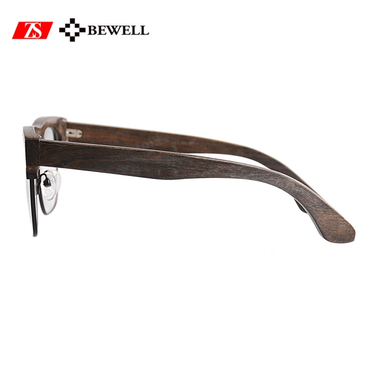 Popular Fashion Design Wood Reading Glasses with Spring Hinge