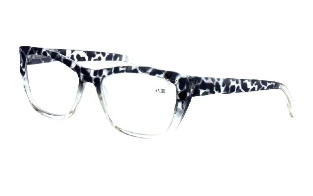 Wholesale Unisex Cat Eye Gradient Tortoise Fashionable Frames Reading Glasses