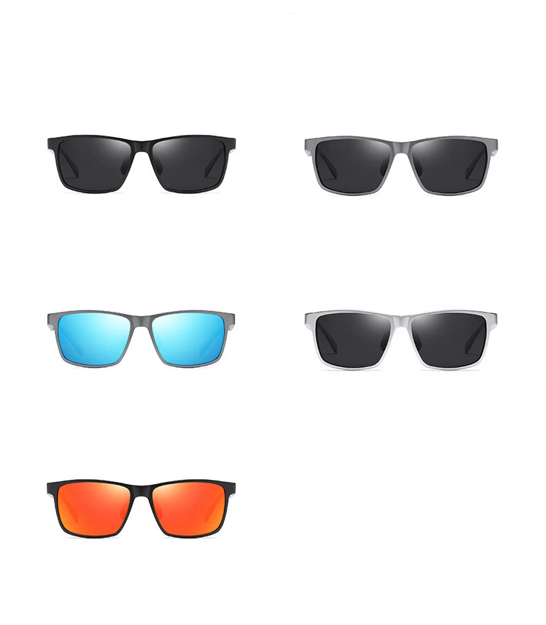 Polarized Aluminum Magnesiu Driving Sunglasses Vintage Sun Glasses for Men