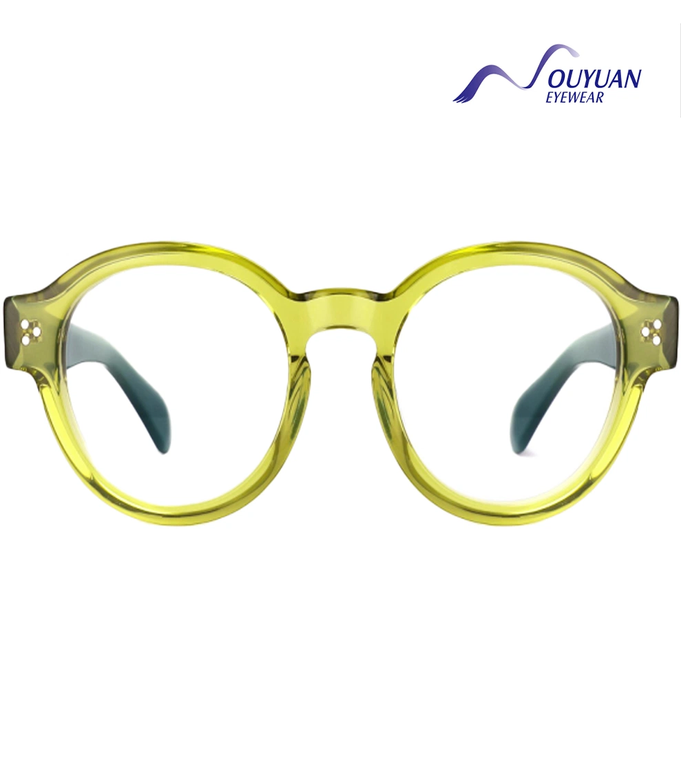 2024 Luxury Handmade Customized Acetate Optical Frame with Italy Design for General