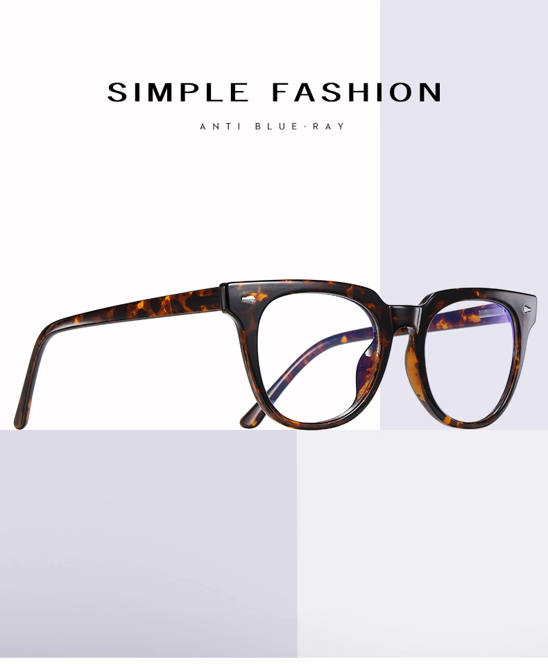 Women Anti Blue Light Cat Eye Frame Wholesale Women Eyeglasses New Design Tr90 Optical Frames Gaming Computer Glasses