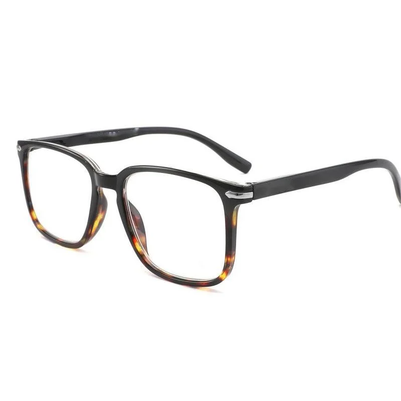 High Quality Full Frame Square Anti Blue Light Progressive Fashion Reading Glasses for Unisex