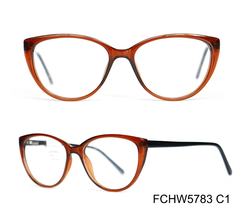 Fashion Cat Tortoise Glasses Injection Optical Frame Woman