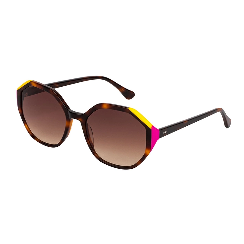 New Trendy 100% UV400 Handmade Lamination Acetate Sunglasses