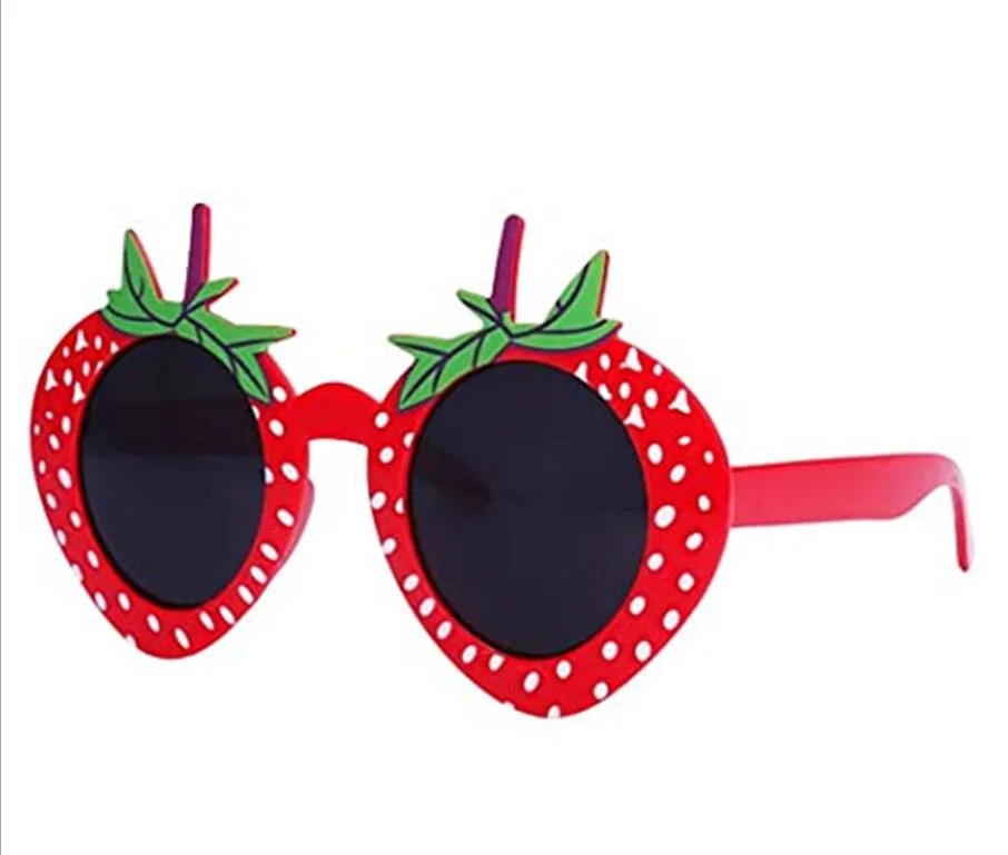 Hawaiian Glasses Pineapple Shape Sunglasses Summer Beach Sunscreen Photography Sunglasses