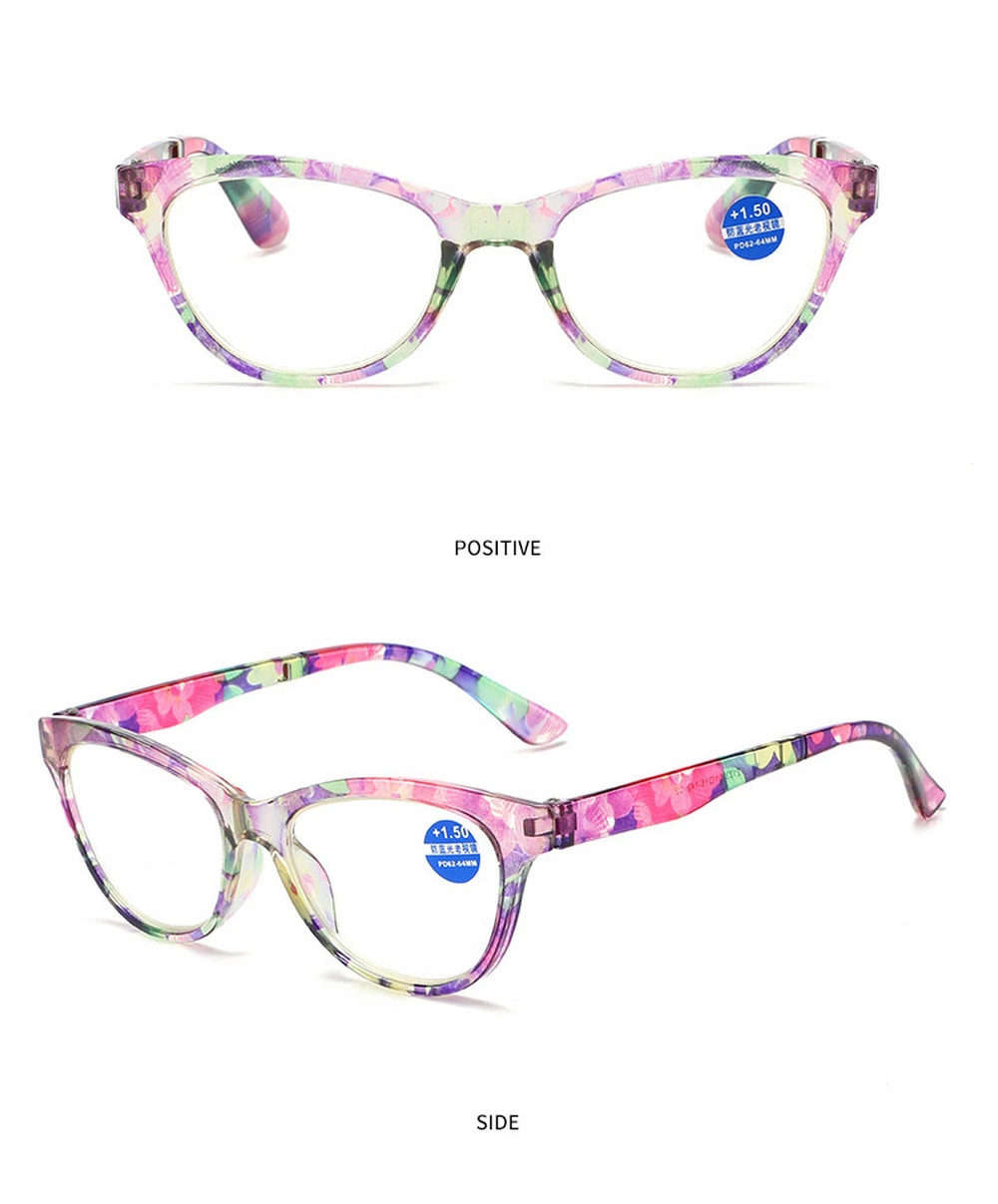 New Arrival High Quality PC Cat Eye Frame Reading Glasses in Ready Stock