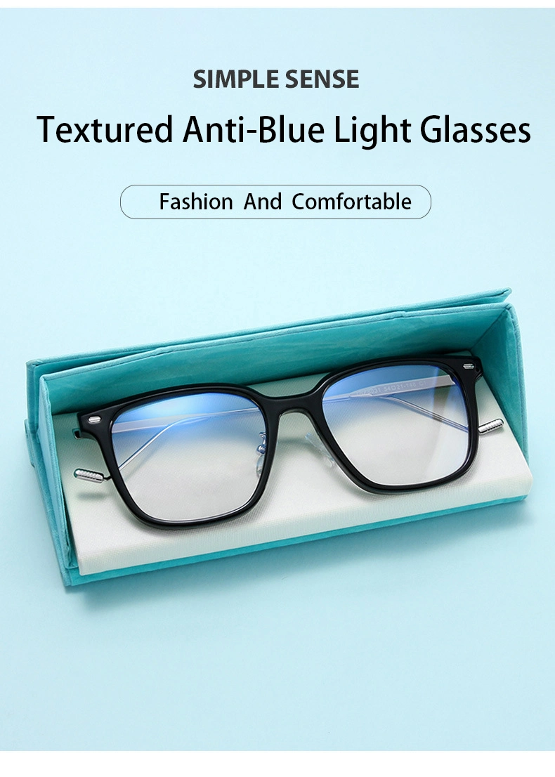 New Fashion Custom High Quality Trendy Eyewear Acetate Metal Woman Optical Glasses Tr90 Frames