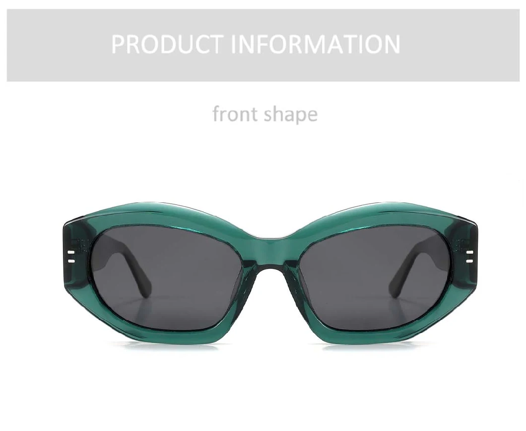 Gd Luxury Reteo Round Fashion Sunglasses Women Men Acetate Sunglasses UV400 Protection Sunglasses