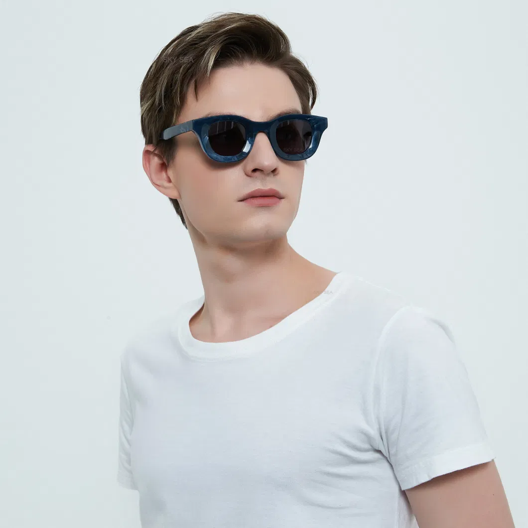 Designer New Trendy Acetate Sun Glasses for Unisex Fashion Style UV400 Protection Sunglasses