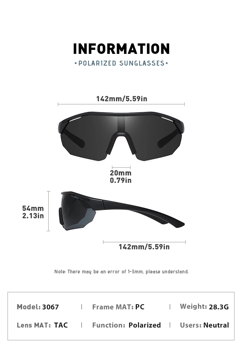 2024 Cost-Effective Cycling Sunglasses Outdoor Bicycle Brand Custom Logo Driving Running UV400 Windproof PC Sport Sunglasses