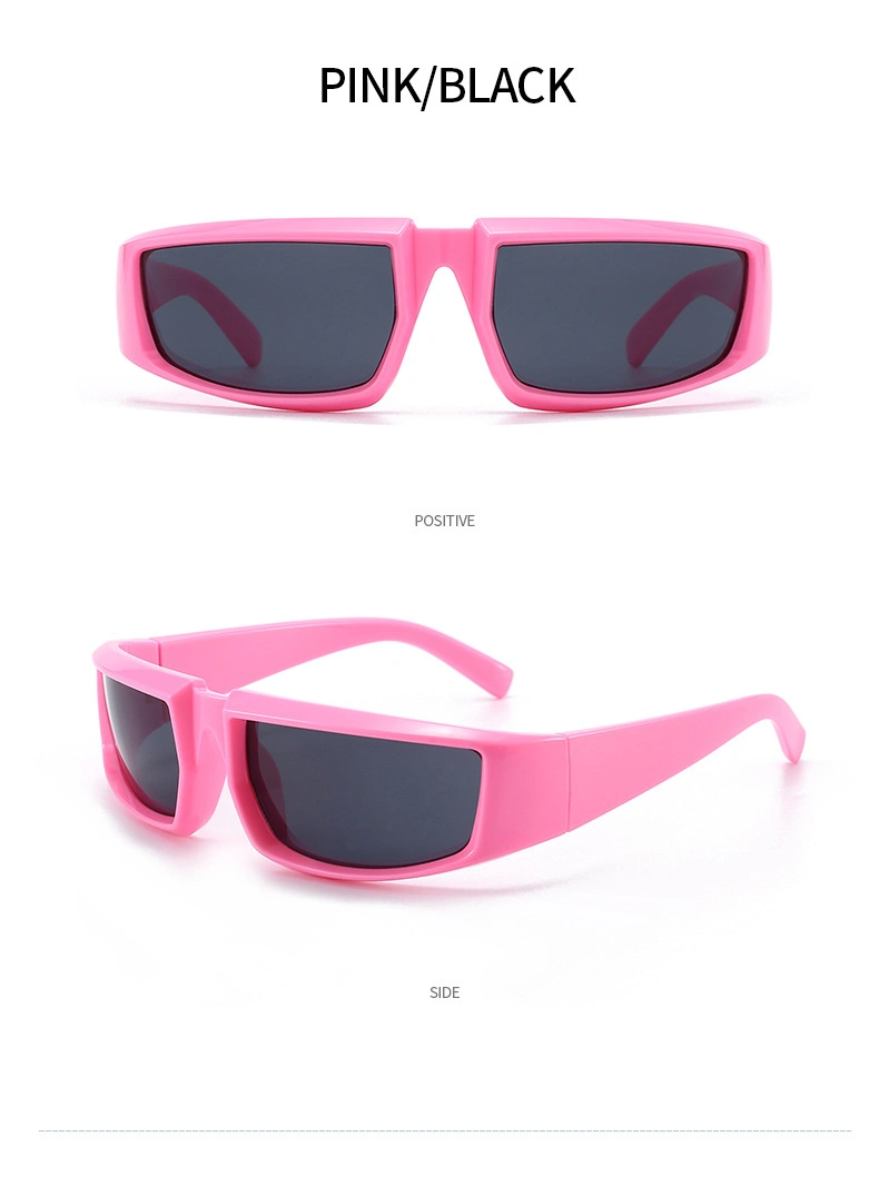 2024 New Cycling Sports Sunglasses Y2K Future Sunscreen Punk Glasses Hip Hop Fashion Designer Party Sunglasses