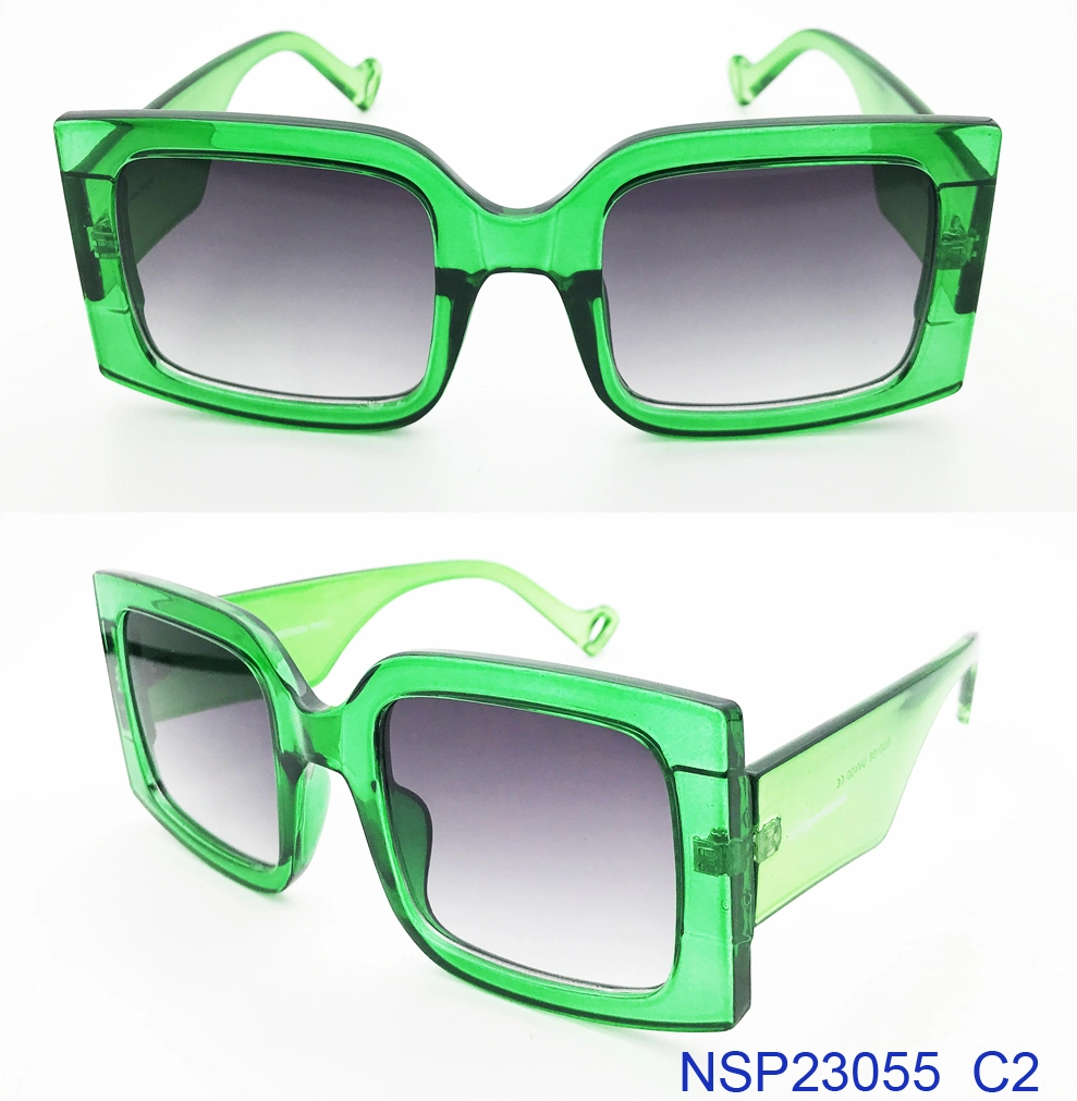 2023 Wholesale Popular New Big Outdoor Designer Unisx Luxury Fashion Square Personality PC Fram High Quality Sunglasses
