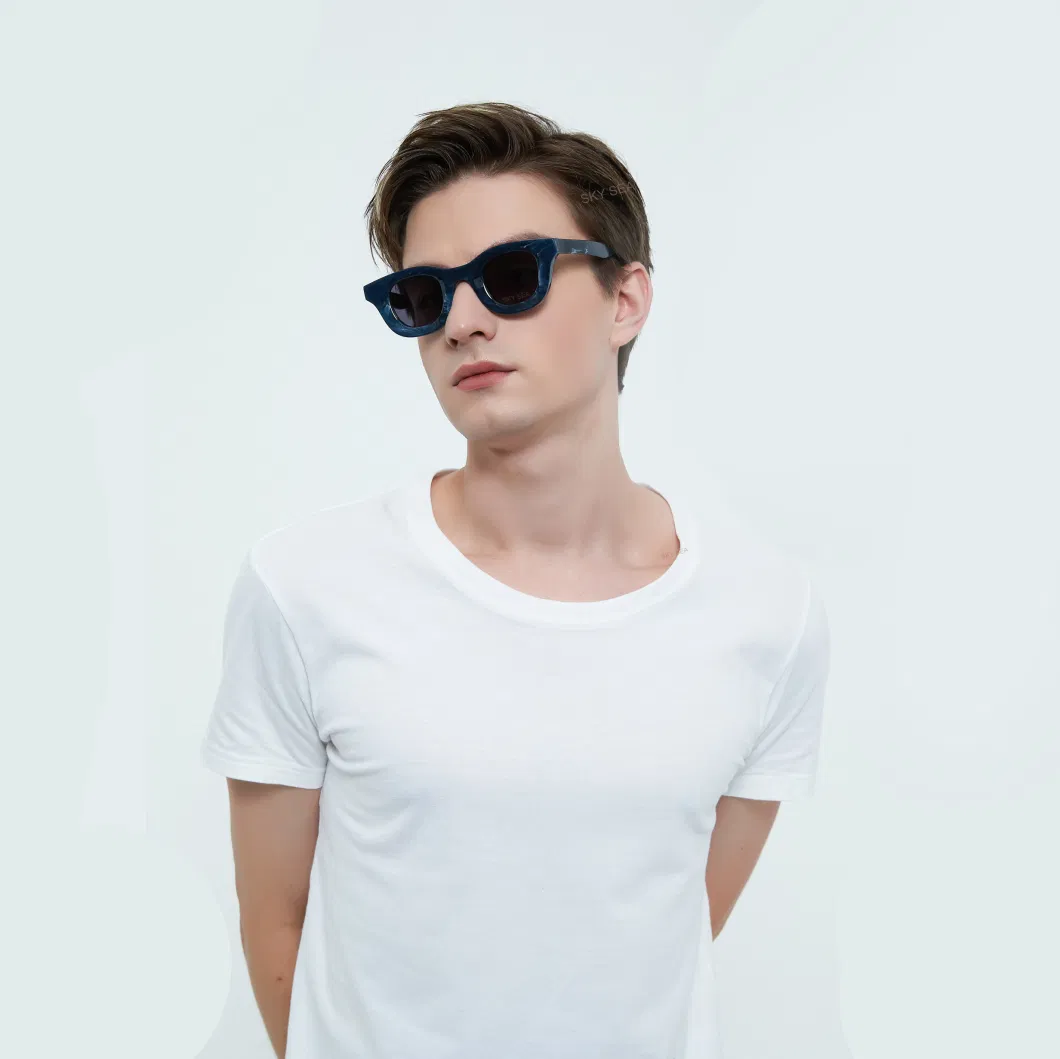 Designer New Trendy Acetate Sun Glasses for Unisex Fashion Style UV400 Protection Sunglasses