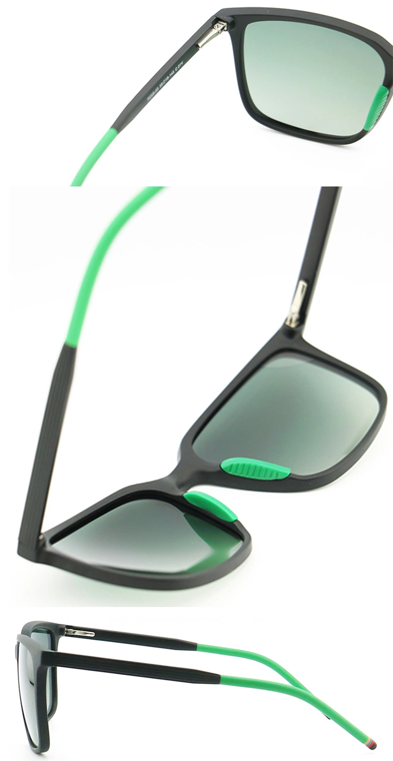 Nice Quality Square Polarized UV400 Oversized Full Frames Sport Unisex Tr90 Brand Logo Luxury Sunglasses