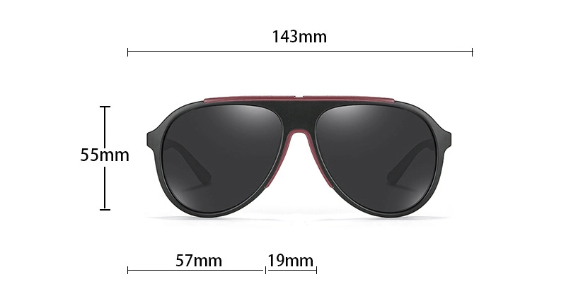 New Luxury Polarized Sunglasses Men&prime;s Tr90 Sun Glasses Goggles 3308