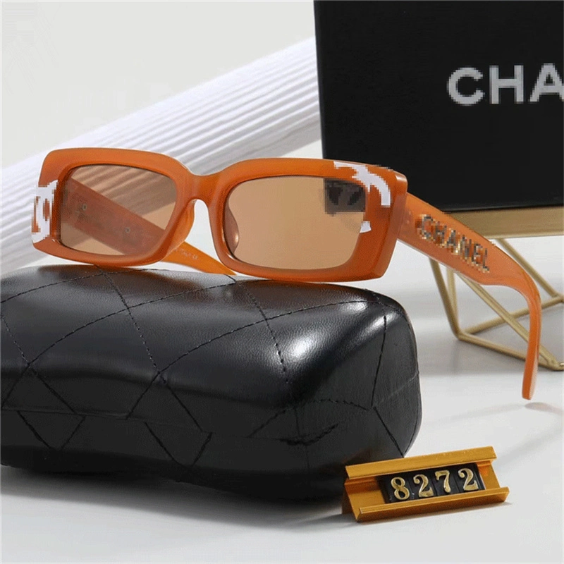 2023 Fashion New Luxury Famous Brands Designer Shades Square Women Sunglasses Big Size Frame Sun Shades Glasses Men UV400