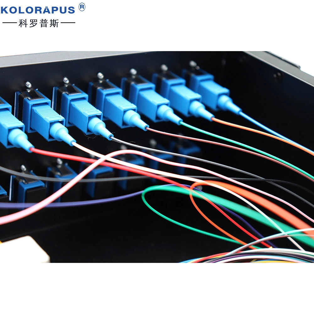 Kolorapus 2u-48 Port Rack Optical Fiber Distribution Frame (terminal box) Sc Type