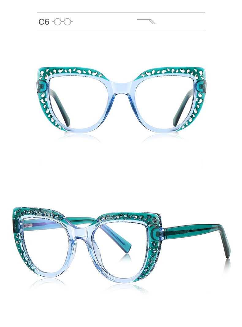 New Arrival Safety Optical Frames Cut-out Tr Frame Glasses Luxury Fashion Eyeglasses Aniti Blue Light Blocking Glasses