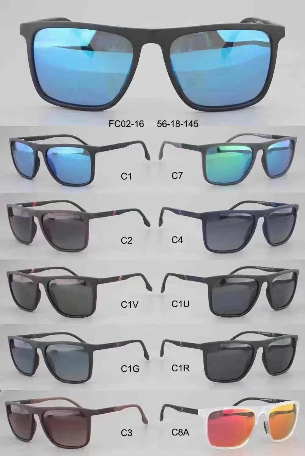 Customize Tr90 Material Men Bottle Opener Driving Polarized Sun Glasses Spring Hinge Polarize Sunglasses