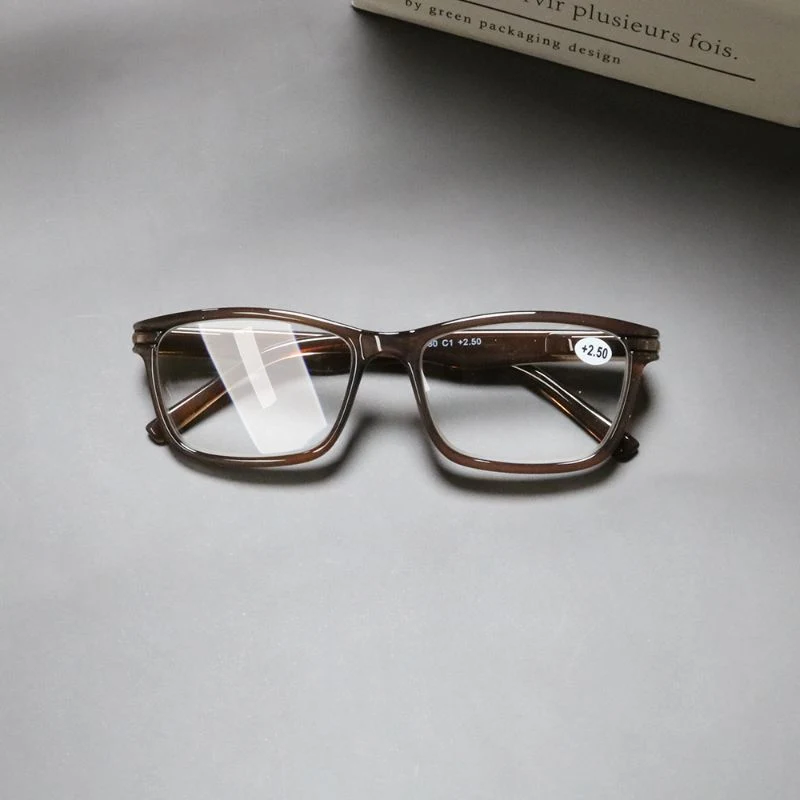 Plastic PC Reader Women Men Custom Logo Fashion Reading Glasses Frames 2024