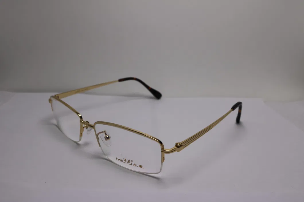 High Quality Optical Light Weight Pure Titanium Frame Prescription Glasses