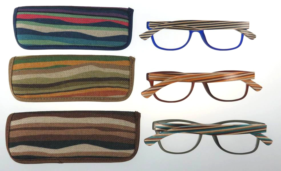 Women Men Optical Reading Glasses with Pocket