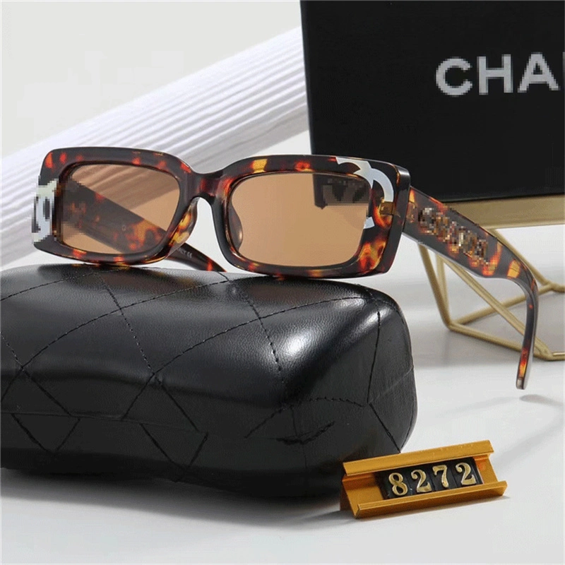 2023 Fashion New Luxury Famous Brands Designer Shades Square Women Sunglasses Big Size Frame Sun Shades Glasses Men UV400