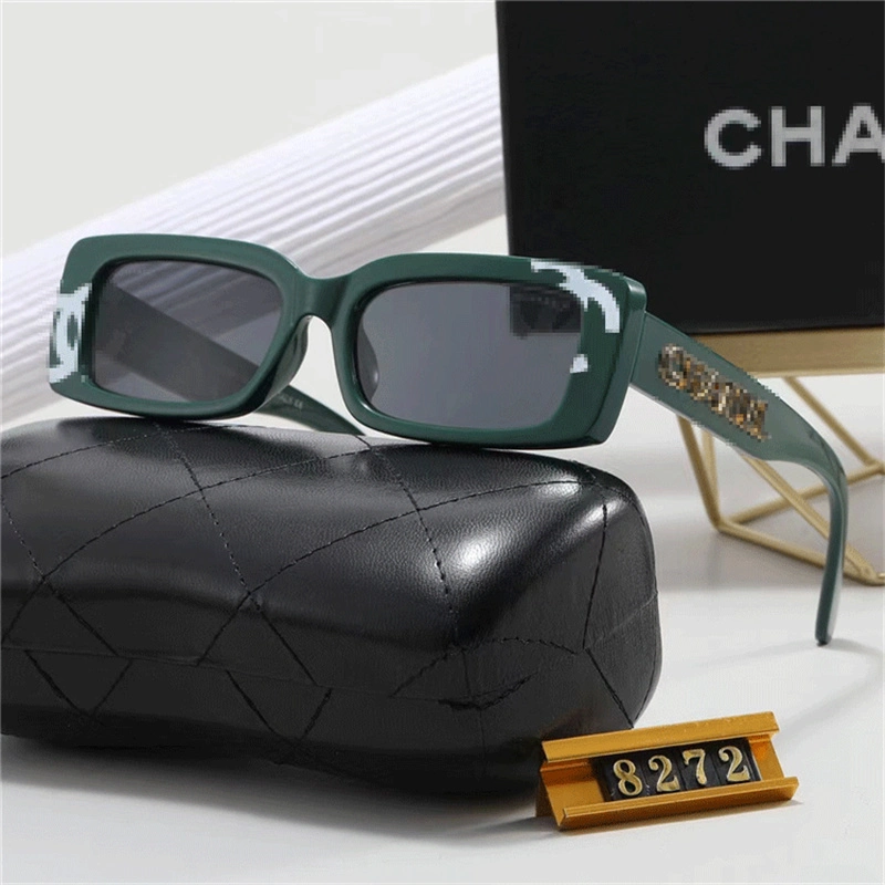 2023 Fashion New Luxury Famous Brands Designer Shades Square Women Sunglasses Big Size Frame Sun Shades Glasses Men UV400