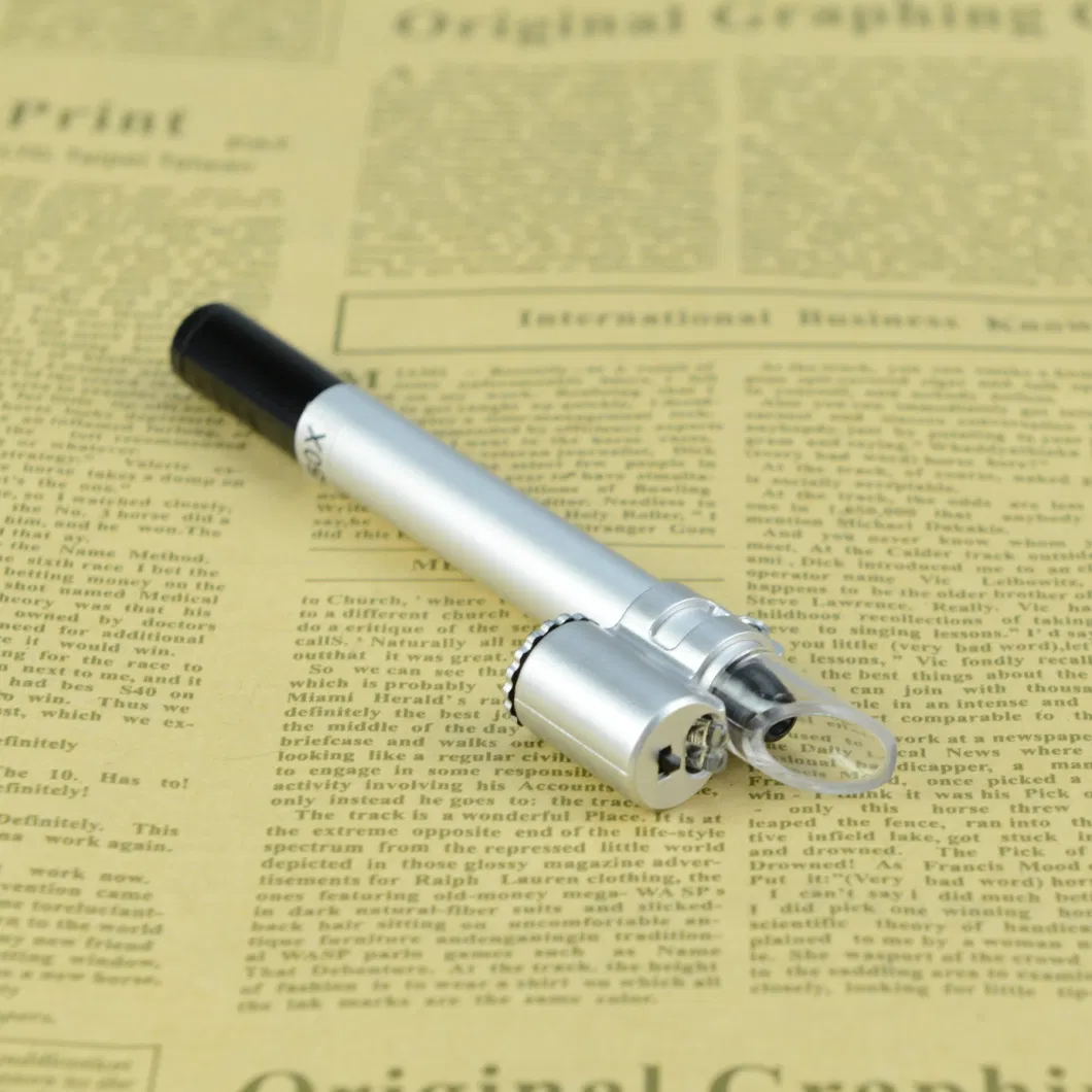 Reading Scale Pens Magnifier Portable LED Microscope Loupe