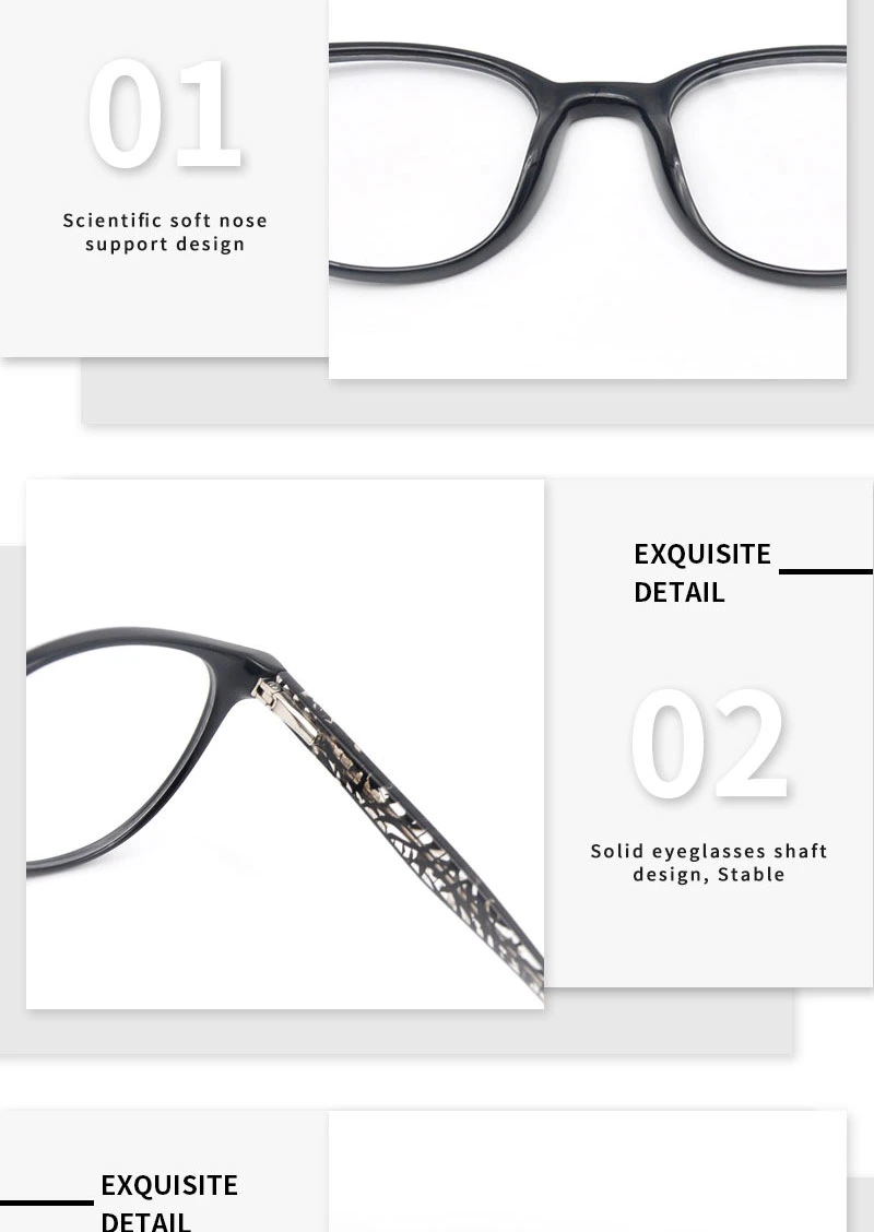 Eye Frame 2023 Fashion Prescription Glasses Acetate Optical Frame Online Sale