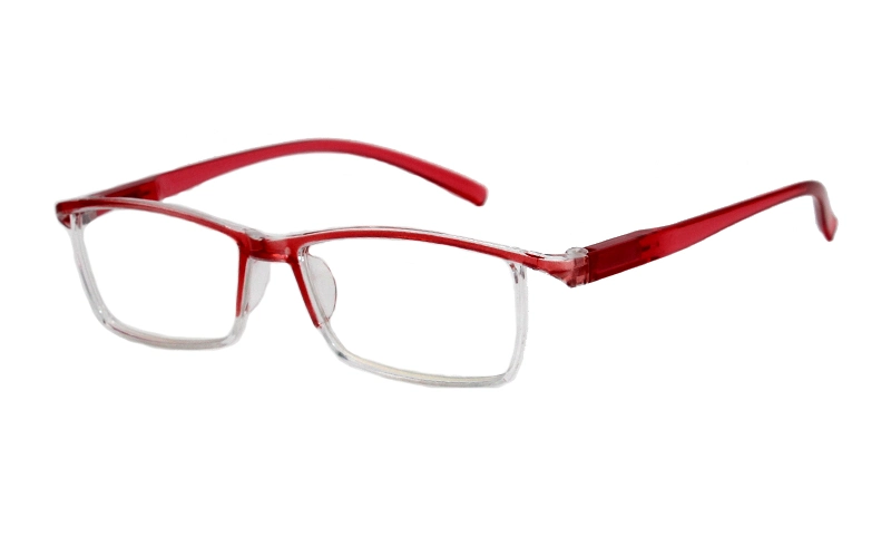 Factory Customized Classic Men Square Frame Fashionable and Affordable PC Reading Glasses