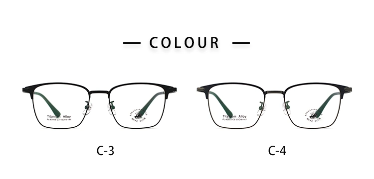 82022 Wholesale Luxury Male Titanium Metal Eyeglasses Eyewear Spectacle Optical Frames