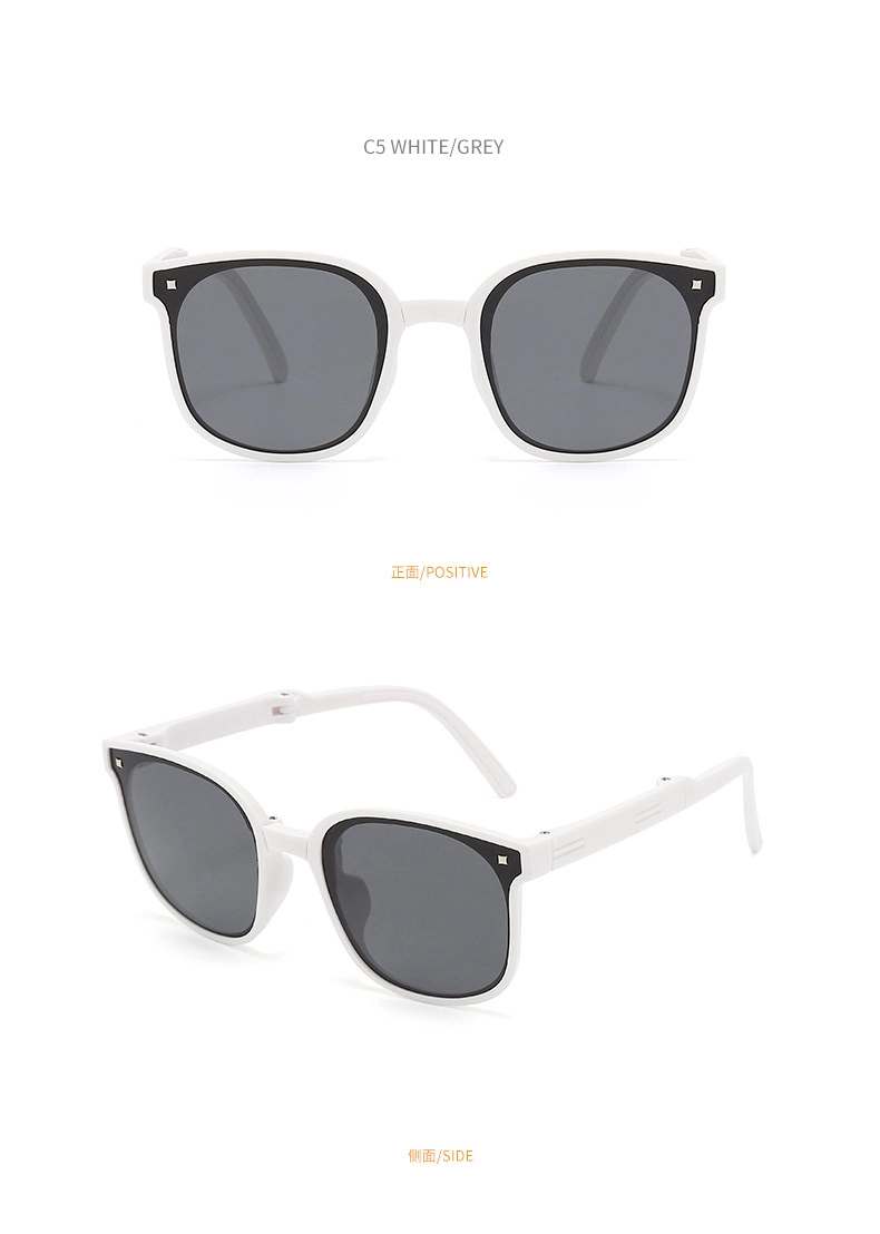 Foldable Sunglasses for Children Sun Protection Glasses for Children Travel Eye Protection Against Outside Sunglasses